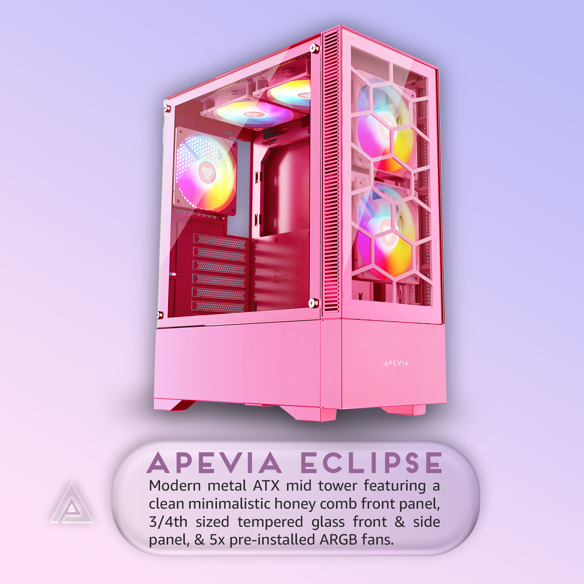 Apevia | Eclipse-PK | MID TOWER | Chassis